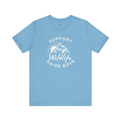 mom-wearing-raise-boys-tshirt-closeup-blue