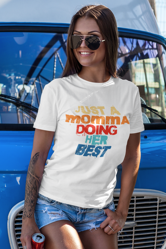 momma-doing-her-best-white-tee