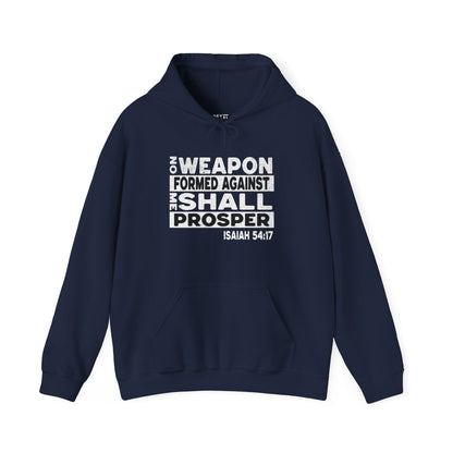 no-weapon-formed-against-me-shall-prosper-christian-hoodie-closeup-navy