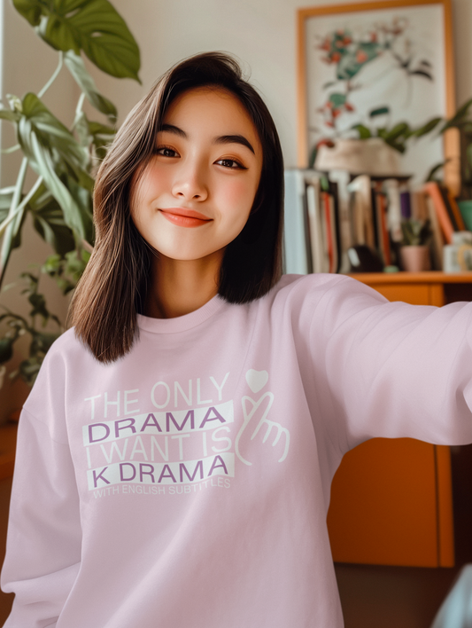 only-kdrama-woman-sweatshirt-pink