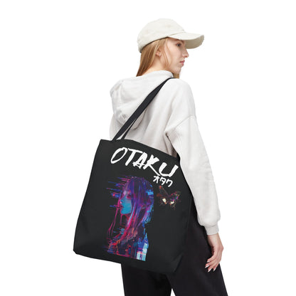 otaku-japanese-anime-tote-bag-large-black-closeup