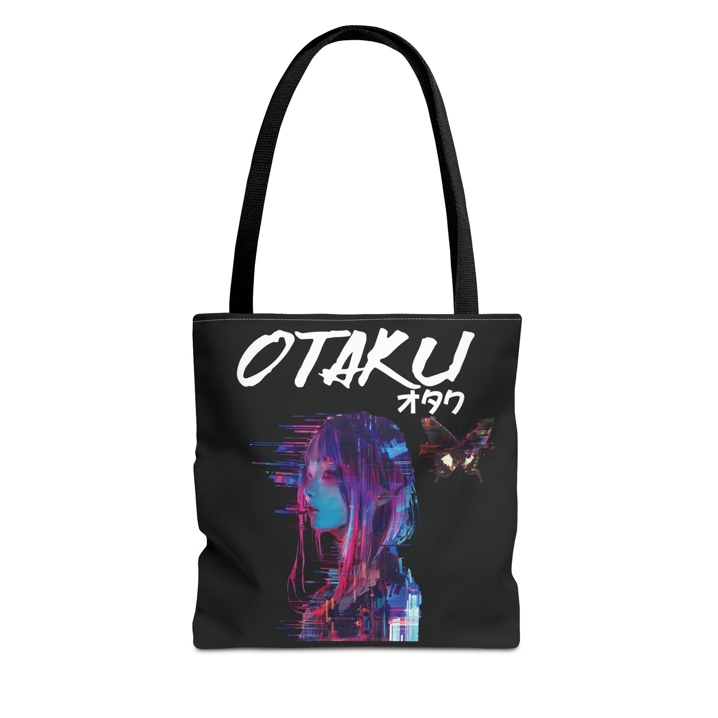 otaku-japanese-anime-tote-bag-small-black