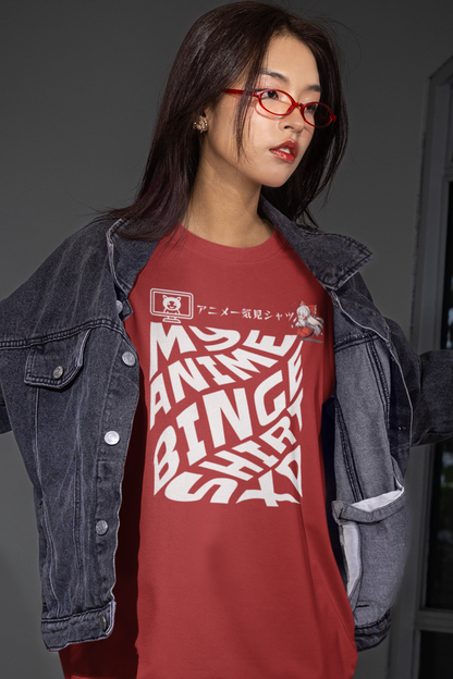 person-wearing-anime-binge-graphic-tee-color-red