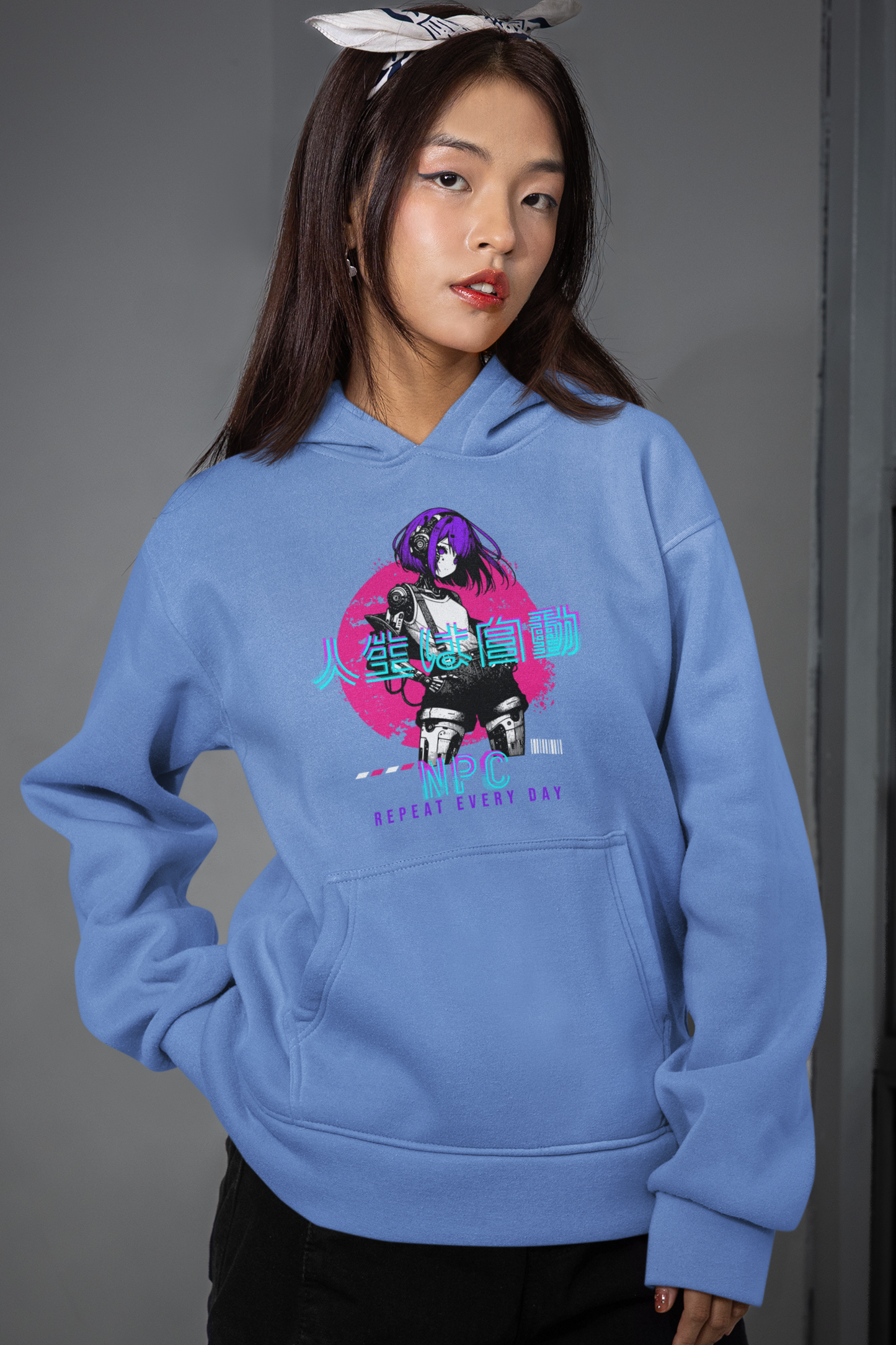person-wearing-anime-npc-graphic-hoodie-blue