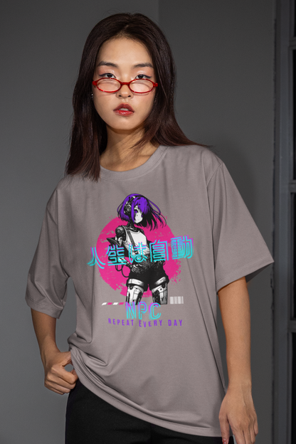 person-wearing-anime-npc-graphic-tee-color-brown