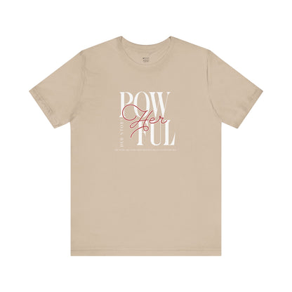 pow-her-ful-her-story-front-tee-closeup-tan