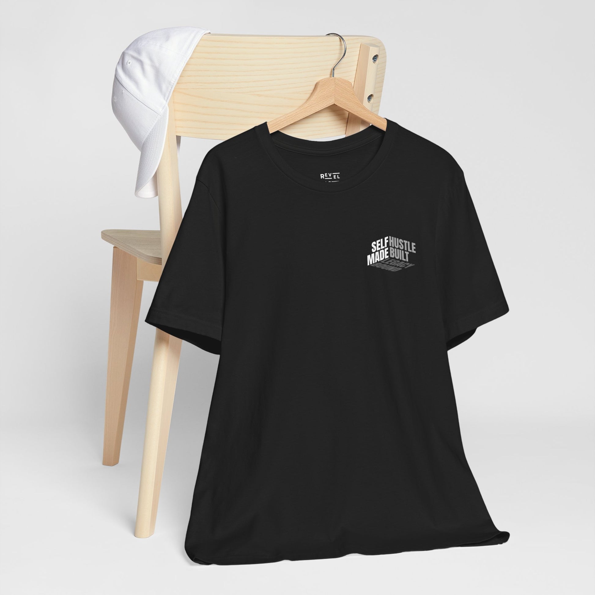 front-of-tee-that-says-self-made-hustle-built-legacy-bound-color-black