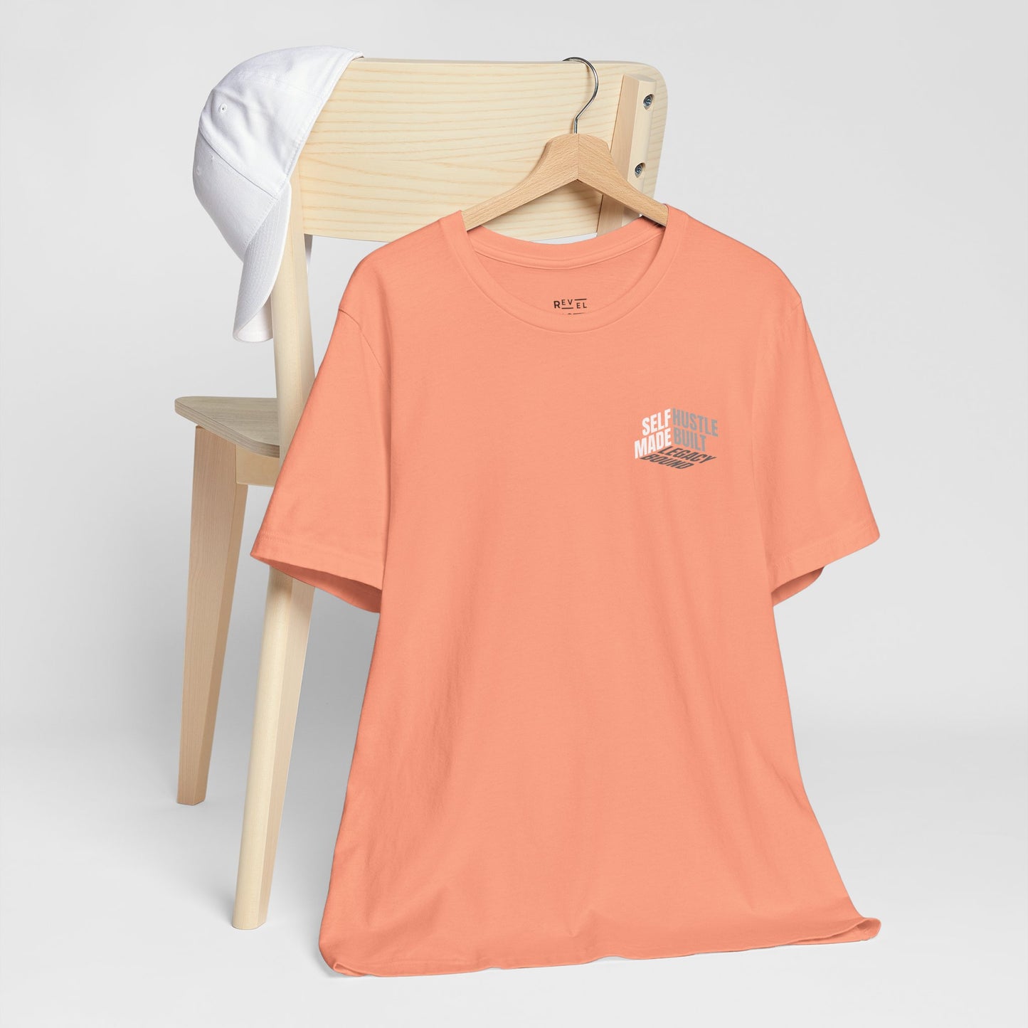 front-of-tee-that-says-self-made-hustle-built-legacy-bound-color-sunset