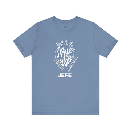 sigue-corazon-latino-mens-tshirt-closeup-steel-blue