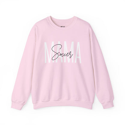 soccer-mama-woman-sweatshirt-closeup-pink