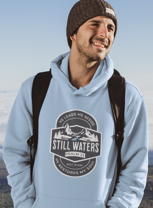 still-waters-psalm23-christian-hoodie-light-blue