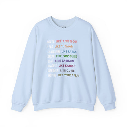 strong-women-in-our-history-list-sweatshirt-closeup-blue