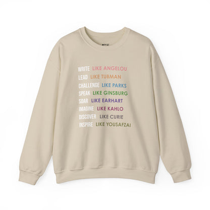 strong-women-in-our-history-list-sweatshirt-closeup-sand