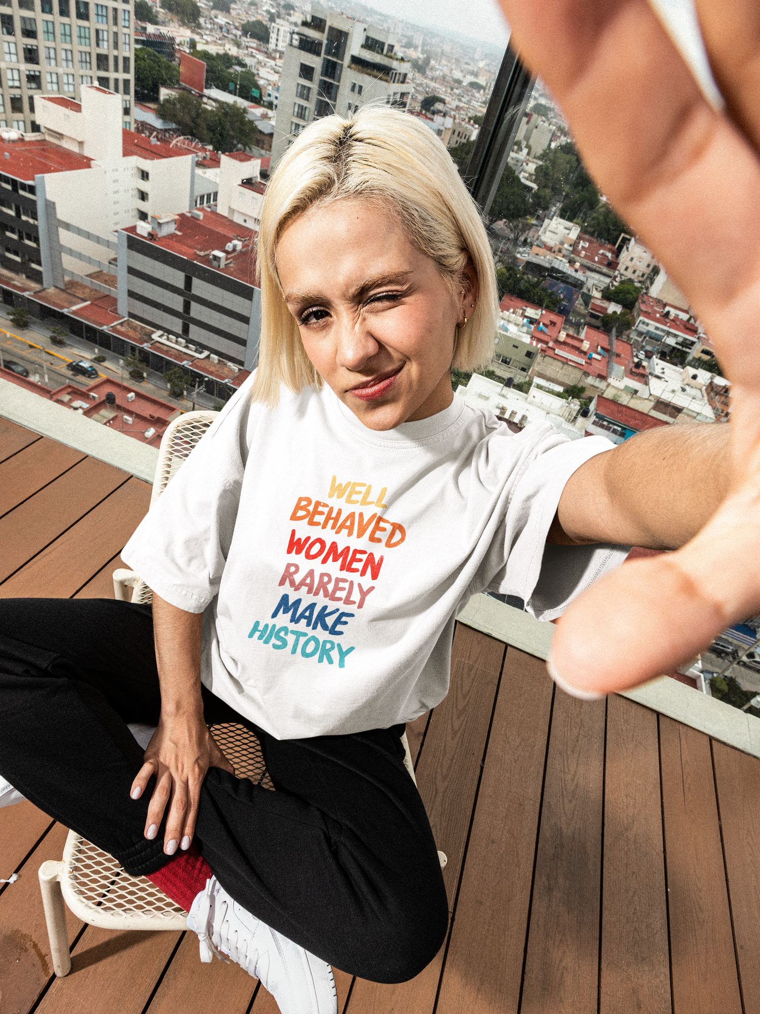strong women tee