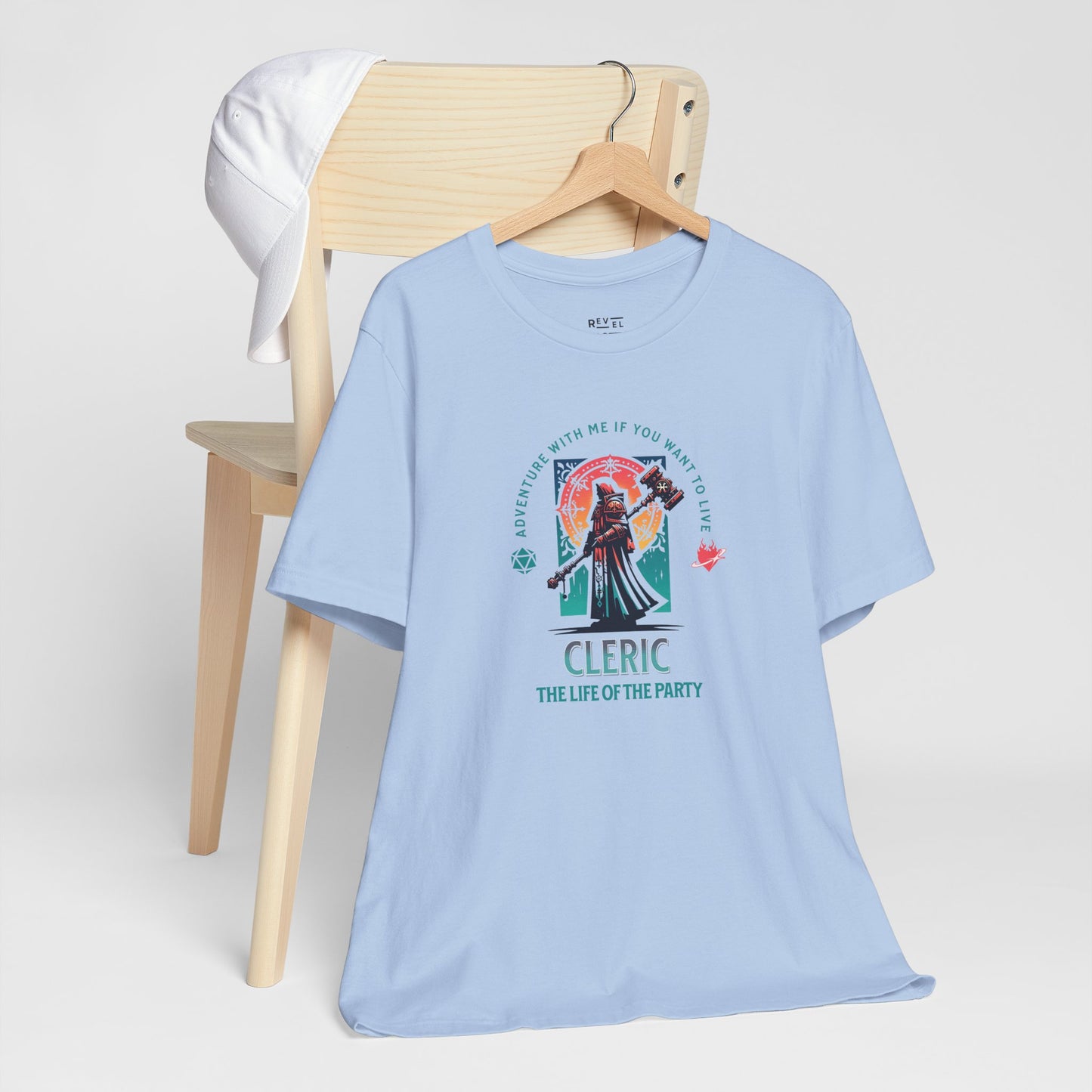 tabletop-roleplaying-cleric-class-tshirt-closeup-blue