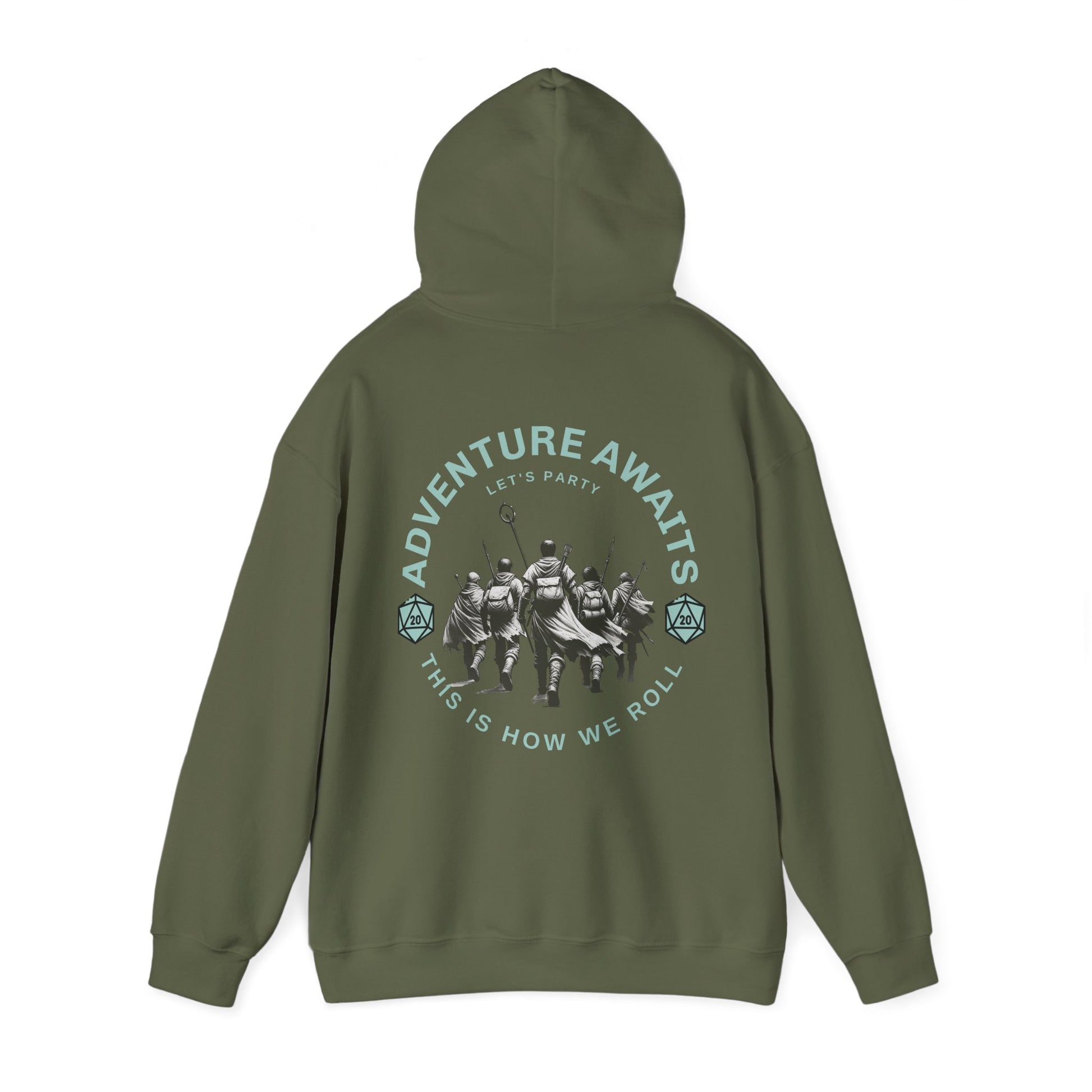 this-is-how-we-roll-tabletop-rpg-back-hoodie-closeup-green