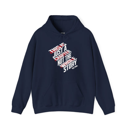 this-is-just-a-chapter-not-the-whole-story-keep-going-mental-health-hoodie-closeup-navy