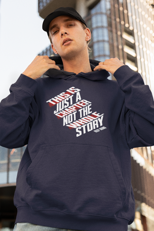 this-is-just-a-chapter-not-the-whole-story-keep-going-mental-health-hoodie-navy