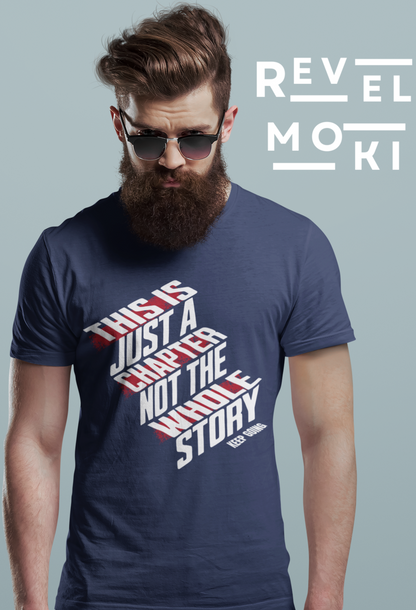 this-is-just-a-chapter-not-the-whole-story-keep-going-mental-health-tshirt-navy