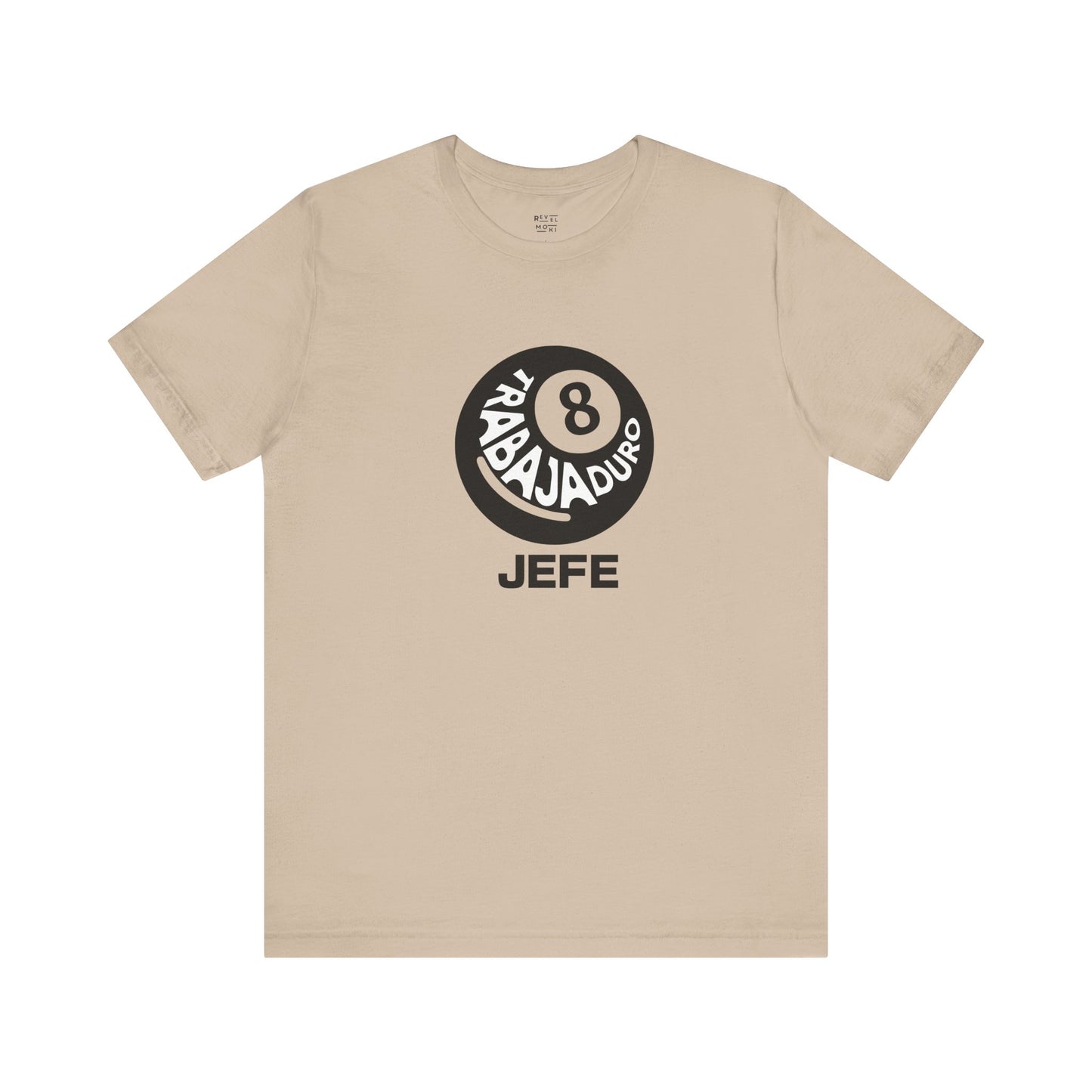 trabaj-duro-jefe-latino-mens-tshirt-closeup-pebble-brown