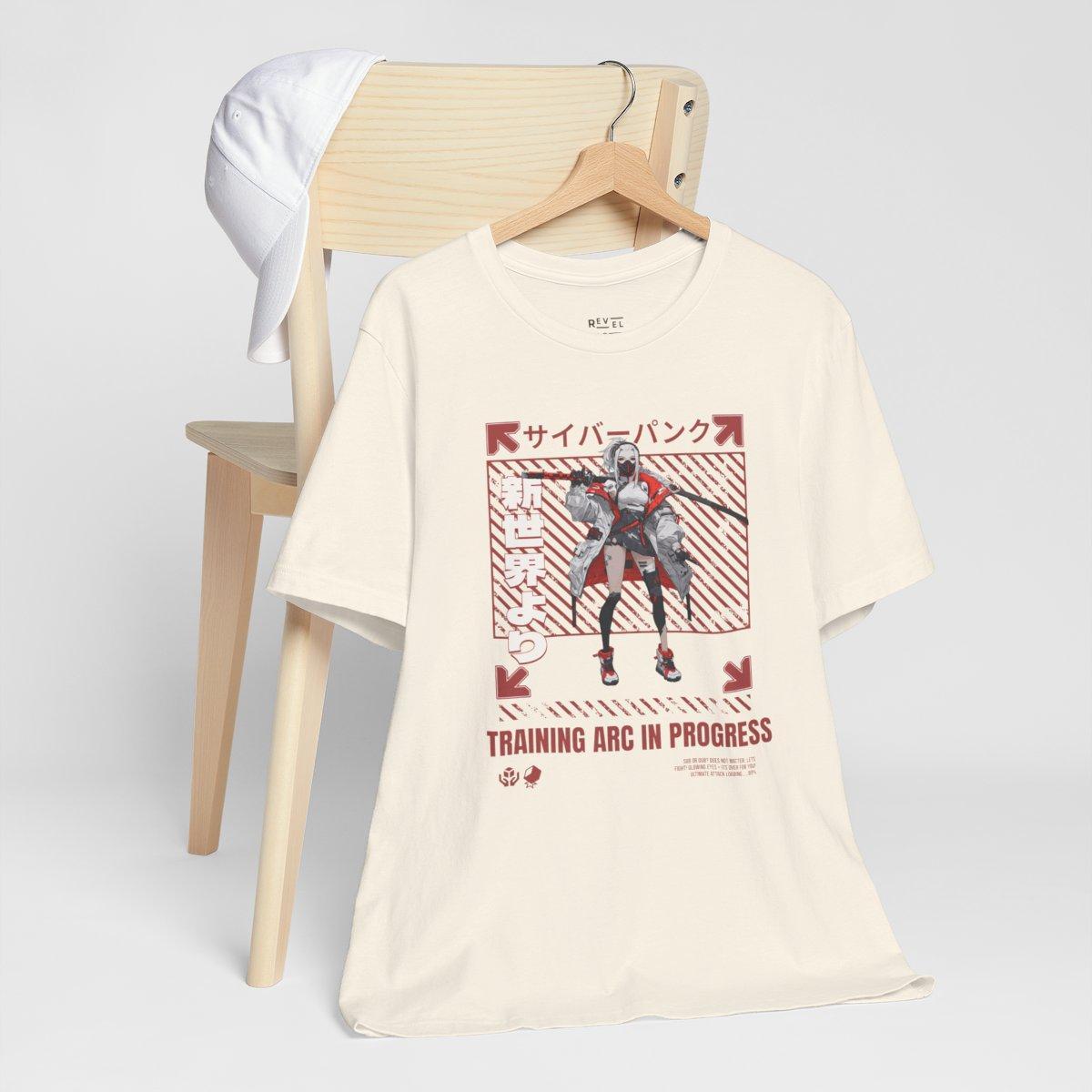 training-arc-in-progress-t-shirt-shonen-drip-collection-natural
