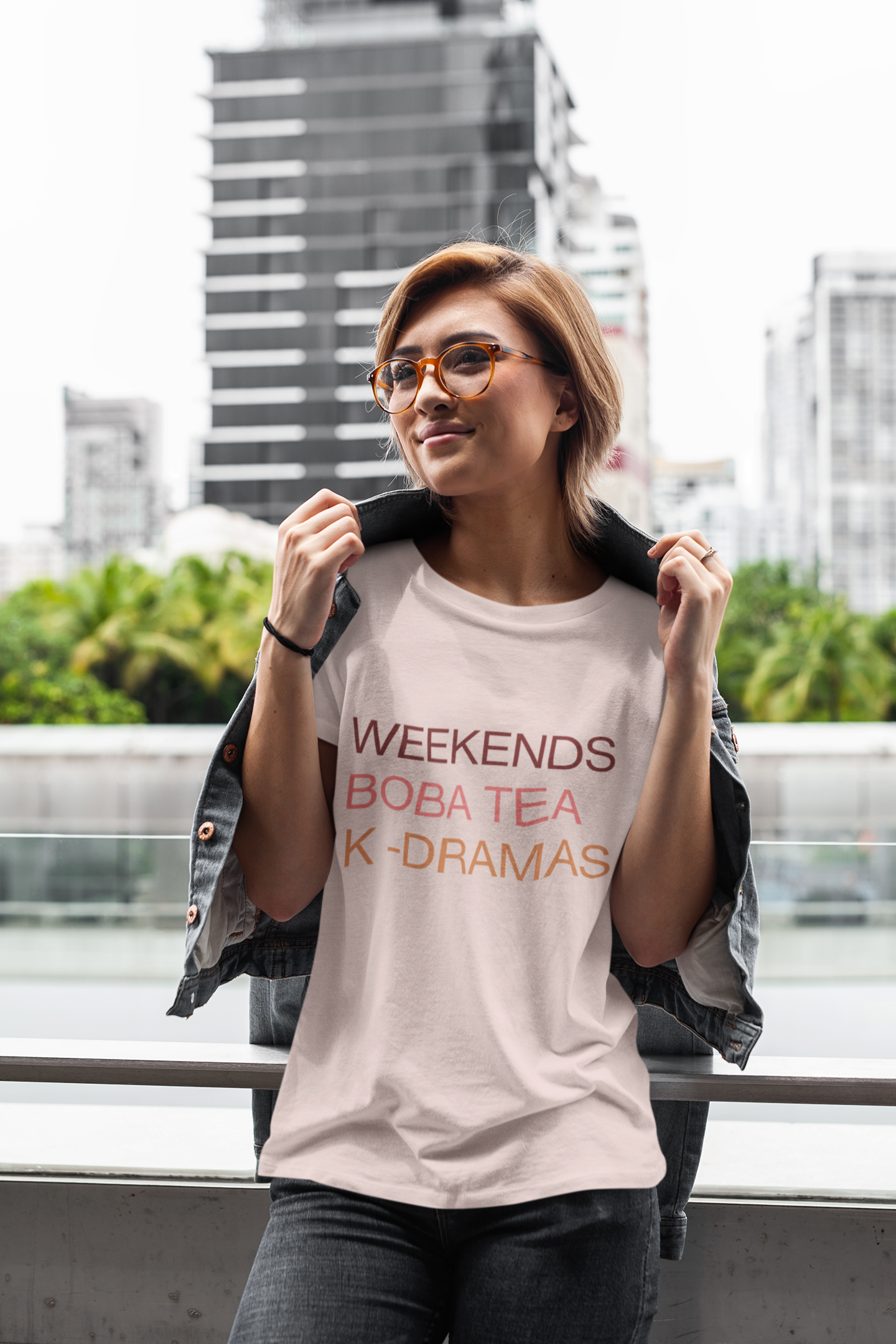 weekends-boba-kdrama-woman-tee-soft-pink