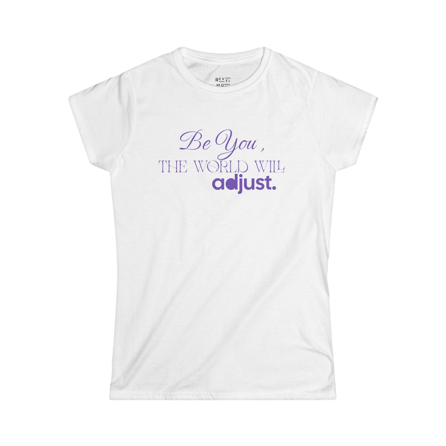 woman-in-beach-wearing-be-you-the-world-will-adjust-tee-closeup-white