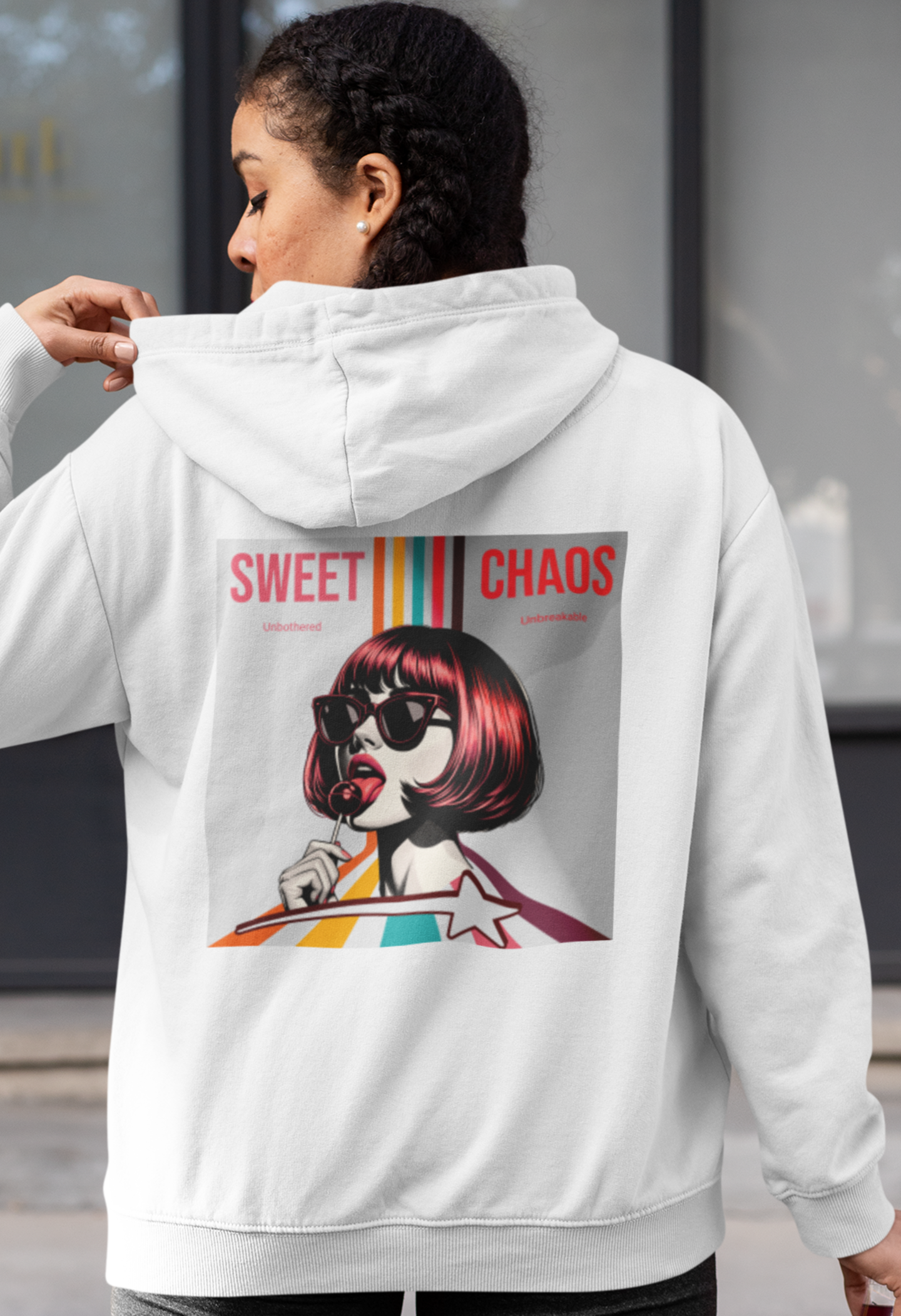 woman-wearing-sassy-girl-sweet-chaos-graphics-back-hoodie-color-white