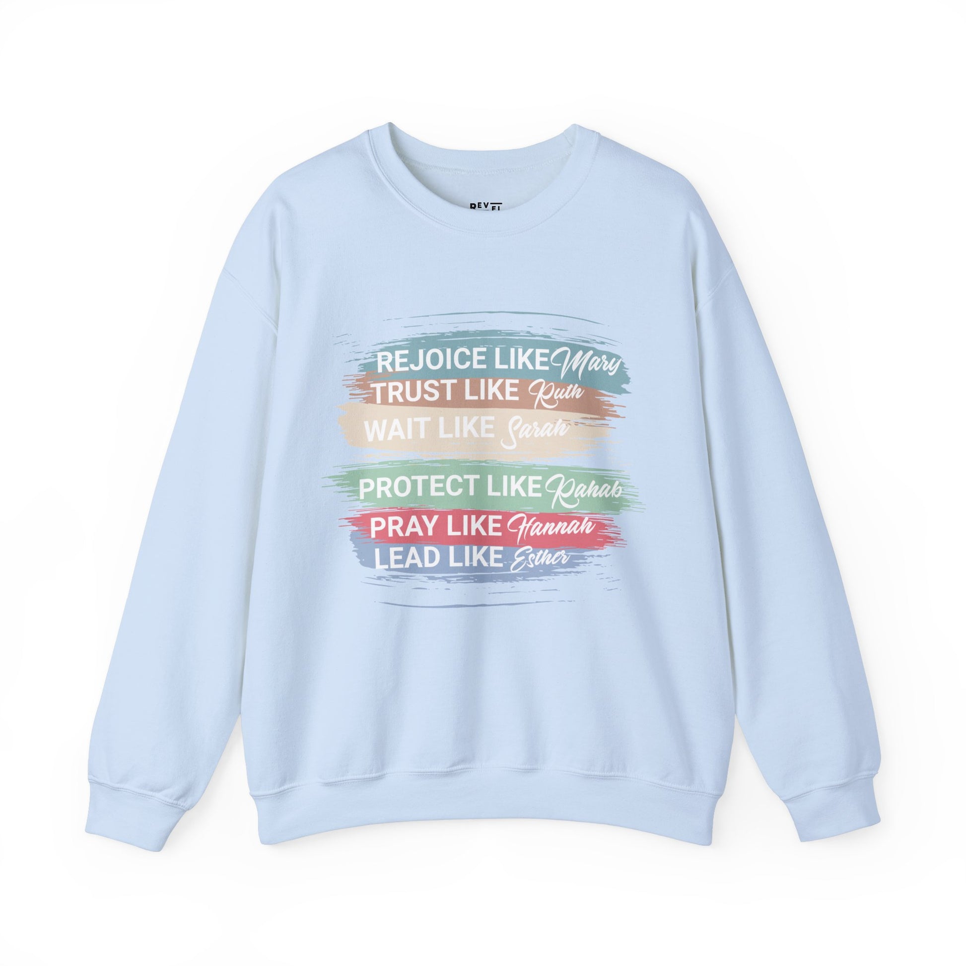 women-in-the-bible-list-women-sweatshirt-closeup-blue