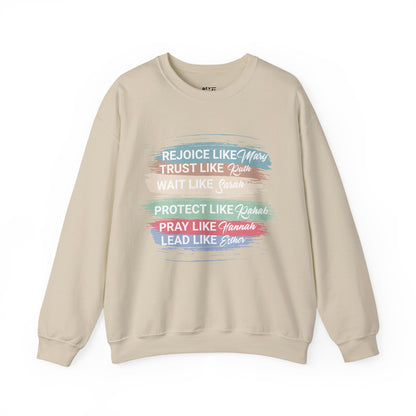 women-in-the-bible-list-women-sweatshirt-closeup-sand
