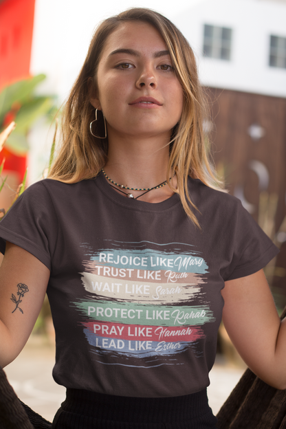 women-in-the-bible-list-women-tee-dark-chocolate