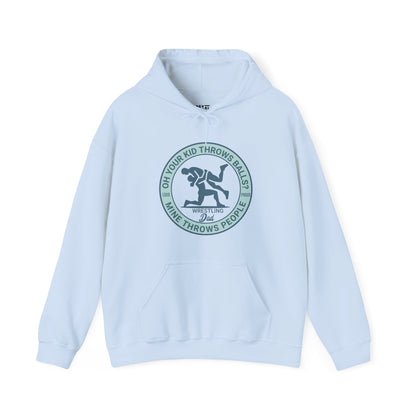wrestling-dad-hoodie-closeup-blue